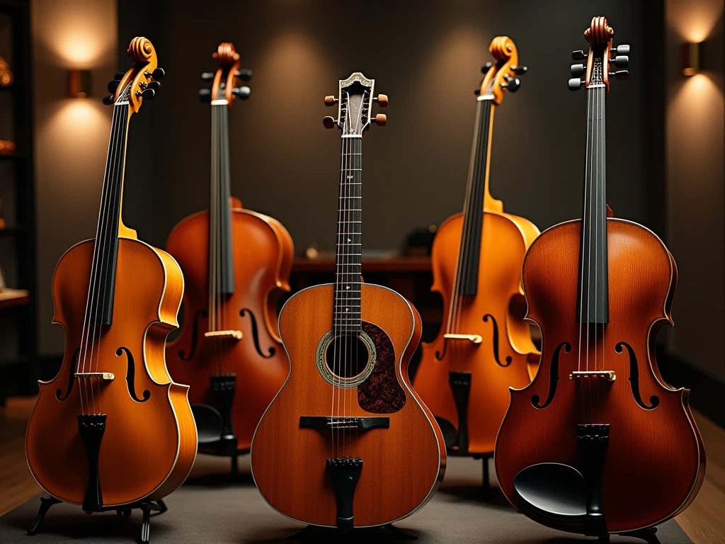 Premium Musical Instruments Collection